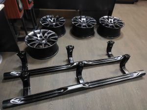 Порошковая покраска дисков R17 для Toyota